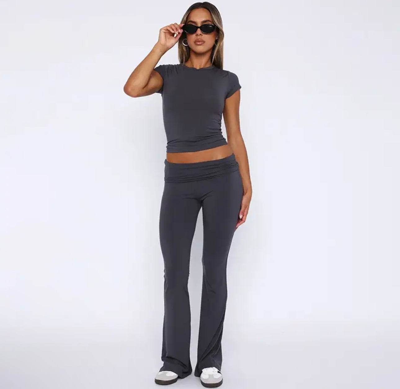 Soft Lounge Set Dark Grey