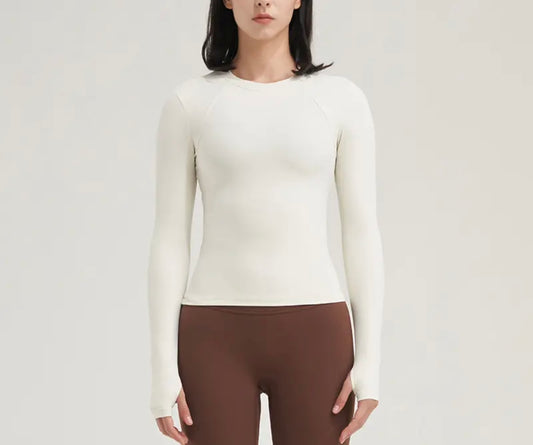 Active Long Sleeve Cream