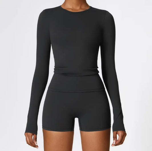 Active Long Sleeve Black
